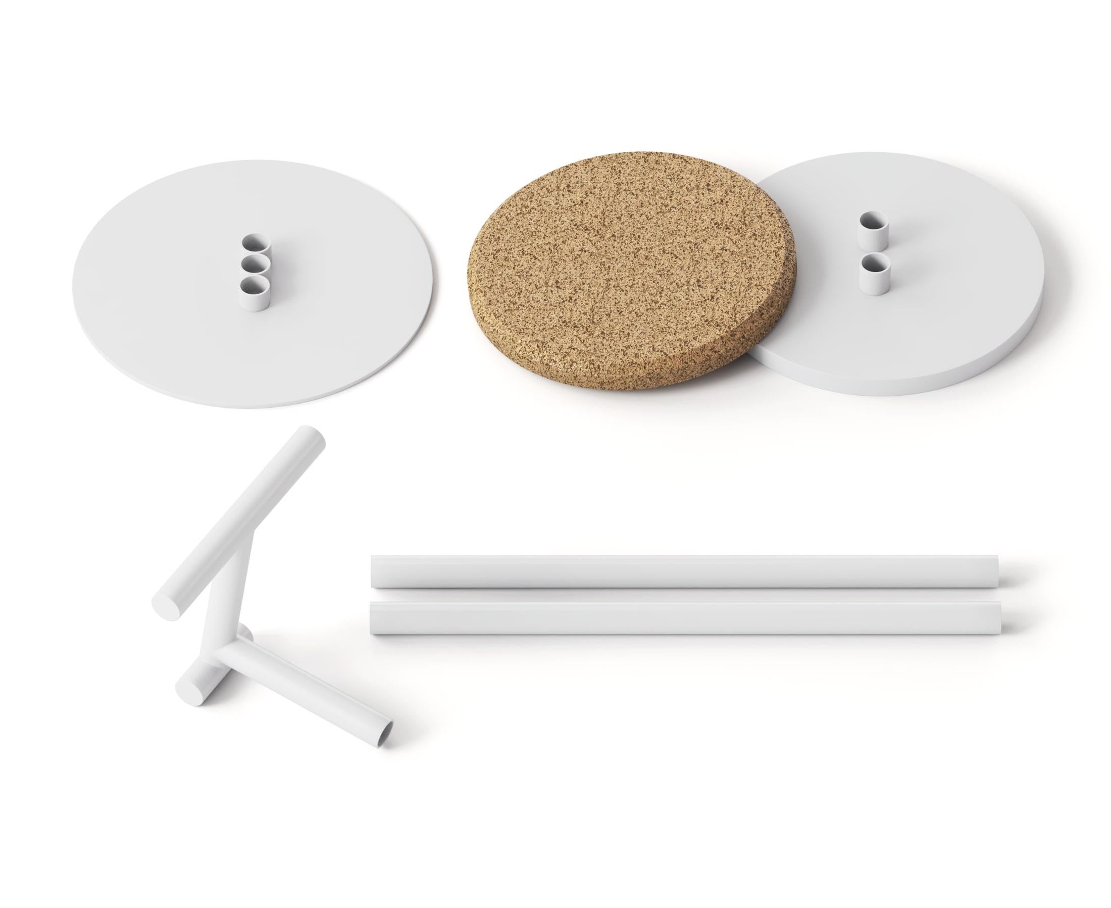 Tabouret de comptoir Dot par Rostyslav Sorokovyi pour Joyf

Le tabouret de comptoir Dot est une solution d'assise polyvalente qui allie solidité, chaleur et facilité. Conçue avec des lignes épurées et géométriques, elle se compose d'une structure