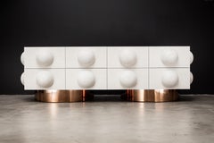 Dot Dresser, 8-Drawer Modern Wood Dresser, Showroom Sample