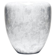 DOT L Hand-Crafted Eggshell Marquetry & Lacquer Side Table by Reda Amalou Design