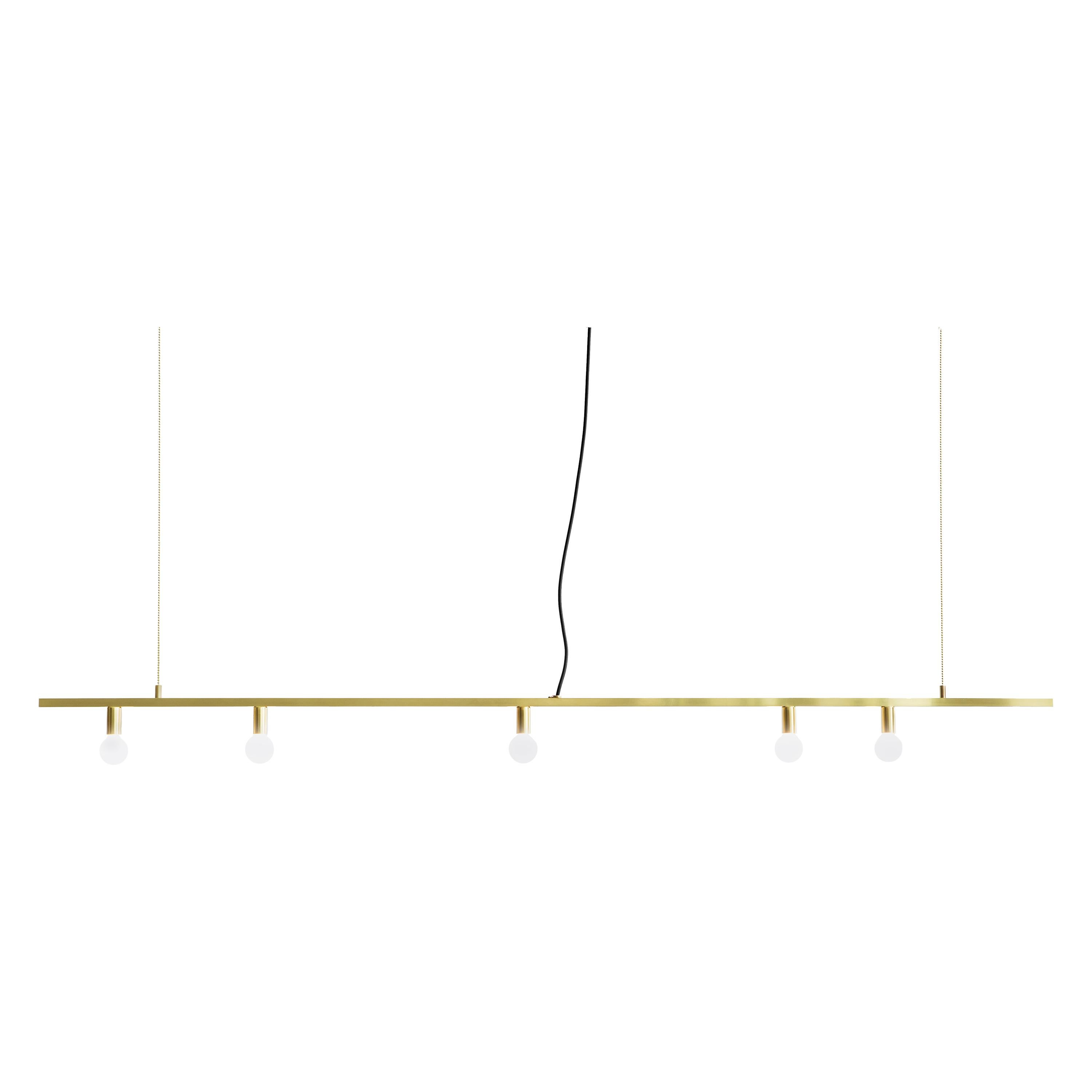 Dot Line Brass Suspension, LED For Sale