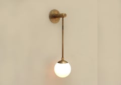 Dot Long Glass Globe Wall Sconce by Lamp Shaper