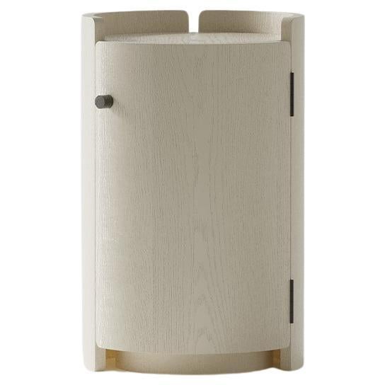Laqué Mini meuble de rangement en bois de Hermhaus en vente