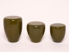 DOT S Contemporary Hand Lacquered Side Table or Stool by Reda Amalou Design
