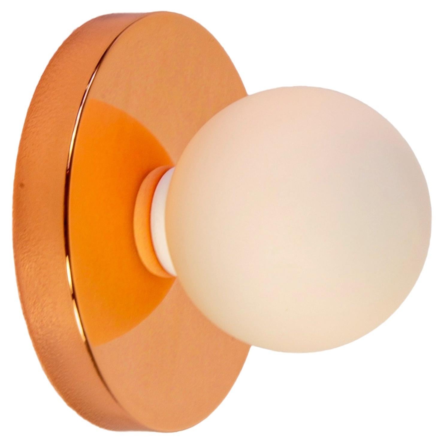 Globe Sconce by Research.Lighting, Copper, Made to Order For Sale