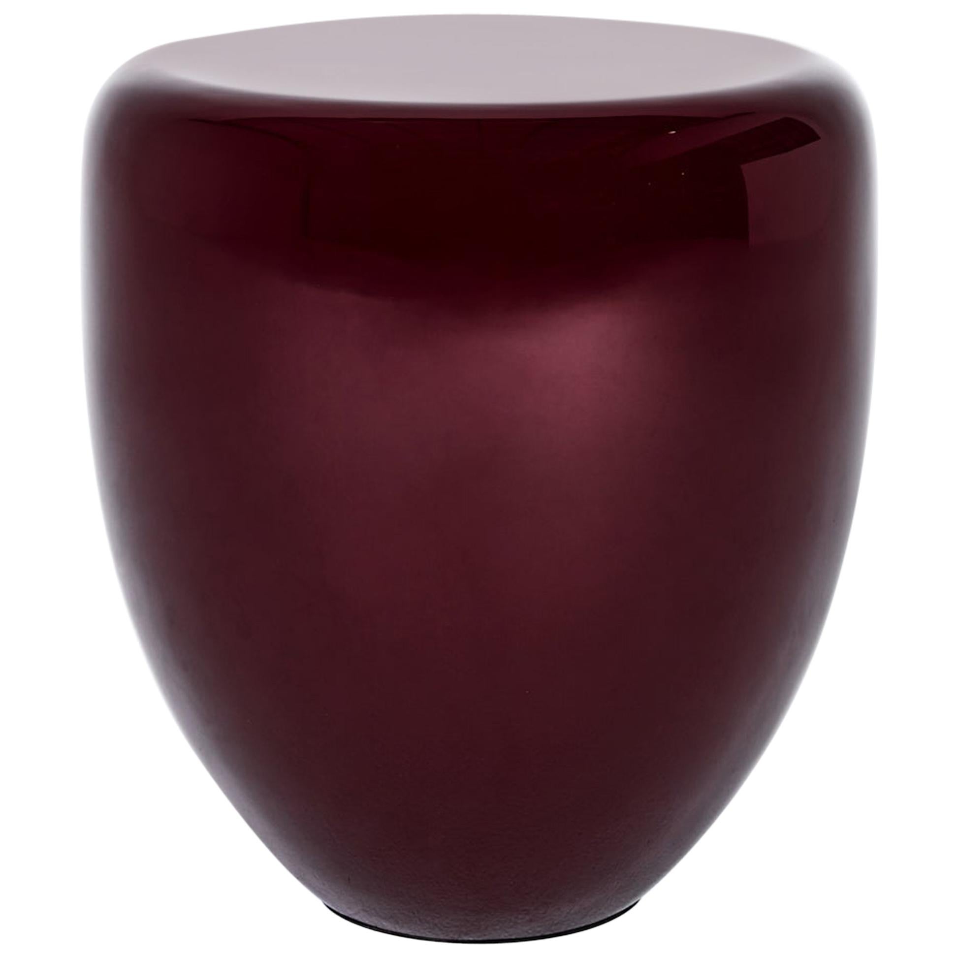 Side Table, Deep Garnet DOT by Reda Amalou Design, 2017 - Glossy or mate lacquer