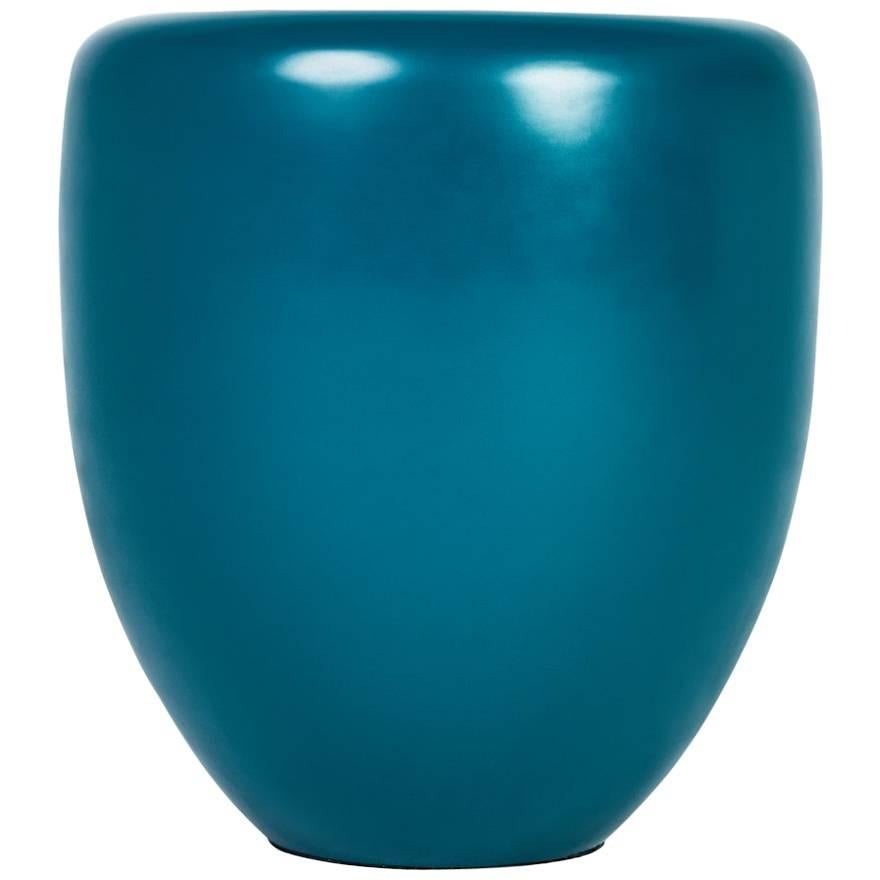 Side Table, Peacock Blue DOT by Reda Amalou, 2018 - Glossy or mate lacquer For Sale