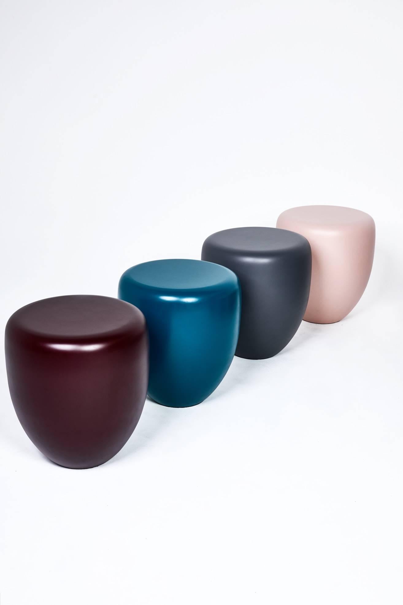 Contemporary Side Table, Powdery mate DOT by Reda Amalou, 2017 - Glossy or mate lacquer For Sale