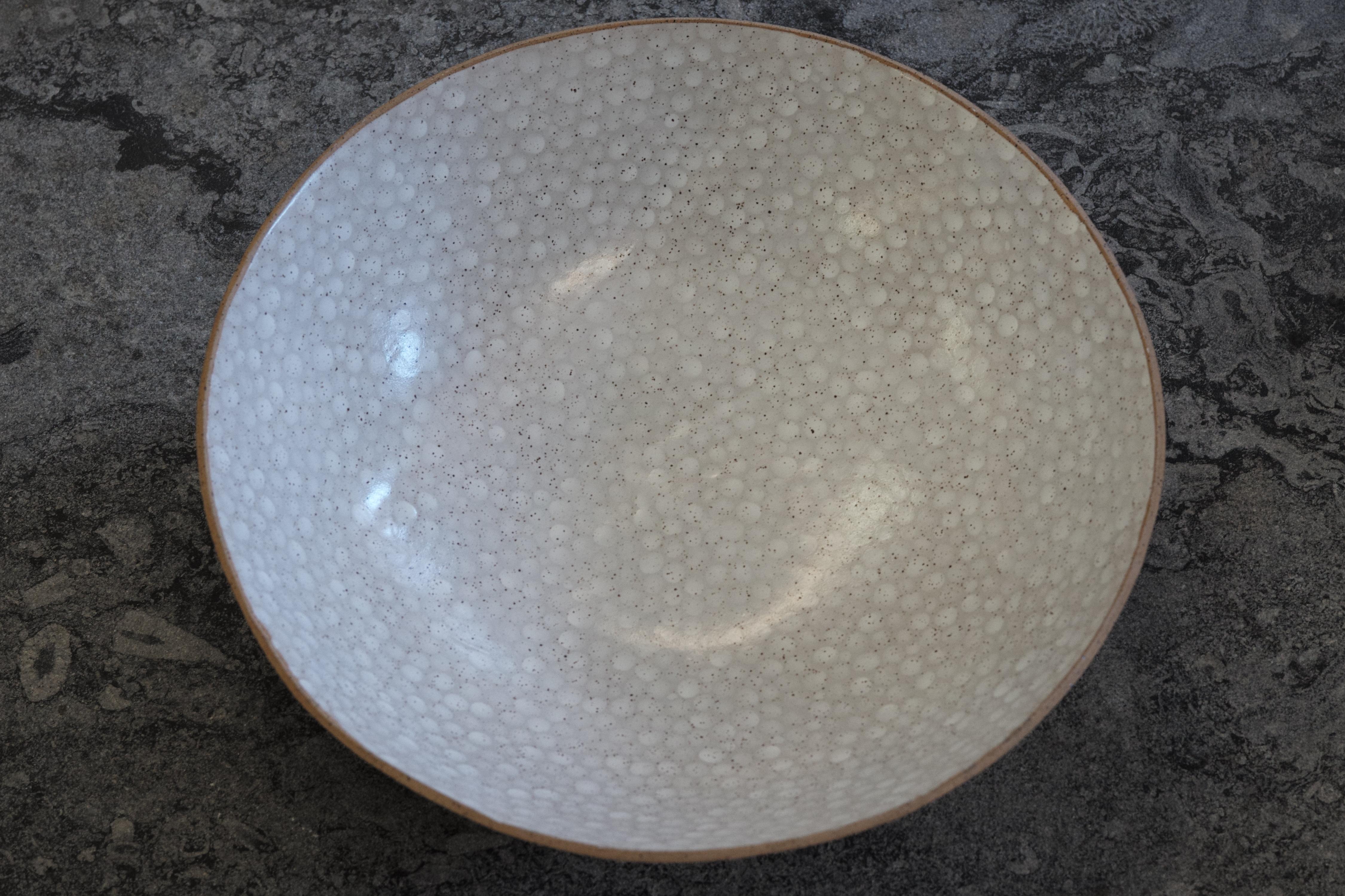 Dots Ceramic Bowl by Lana Kova, Various Glazes Available 4