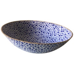 Dots Ceramic Bowl by Lana Kova, Various Glazes Available