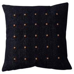 Dots Kissen - Ebenholz