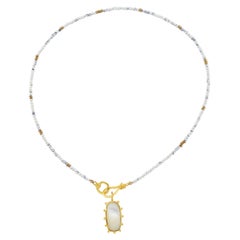 Dotted Pearl beaded Necklace