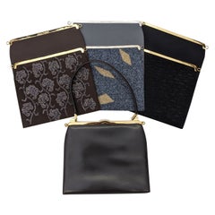 Dotti, Rome Transformable Leather Bag with Beaded Covers