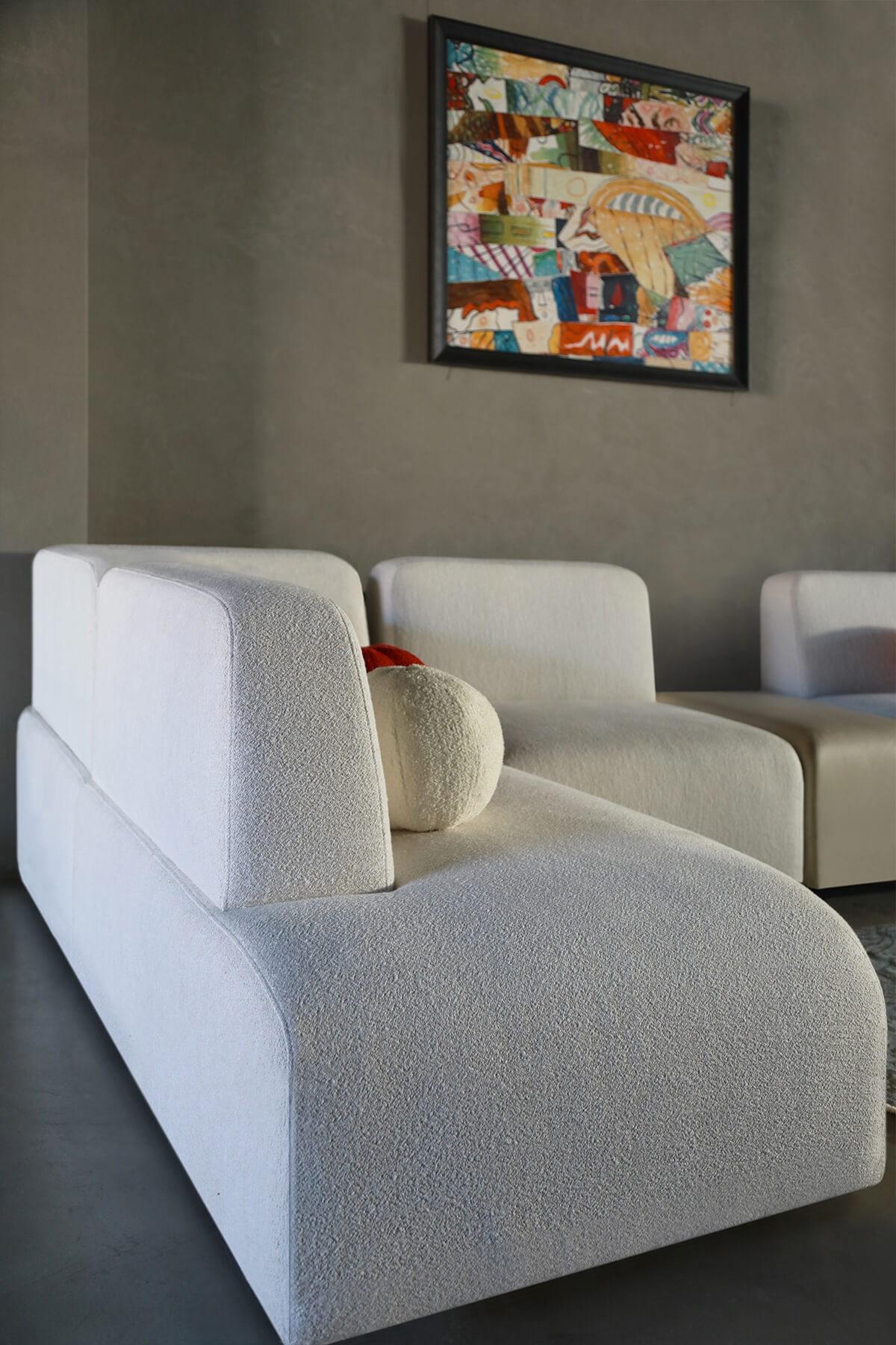 Contemporary Dottie Modular Corner Sofa For Sale