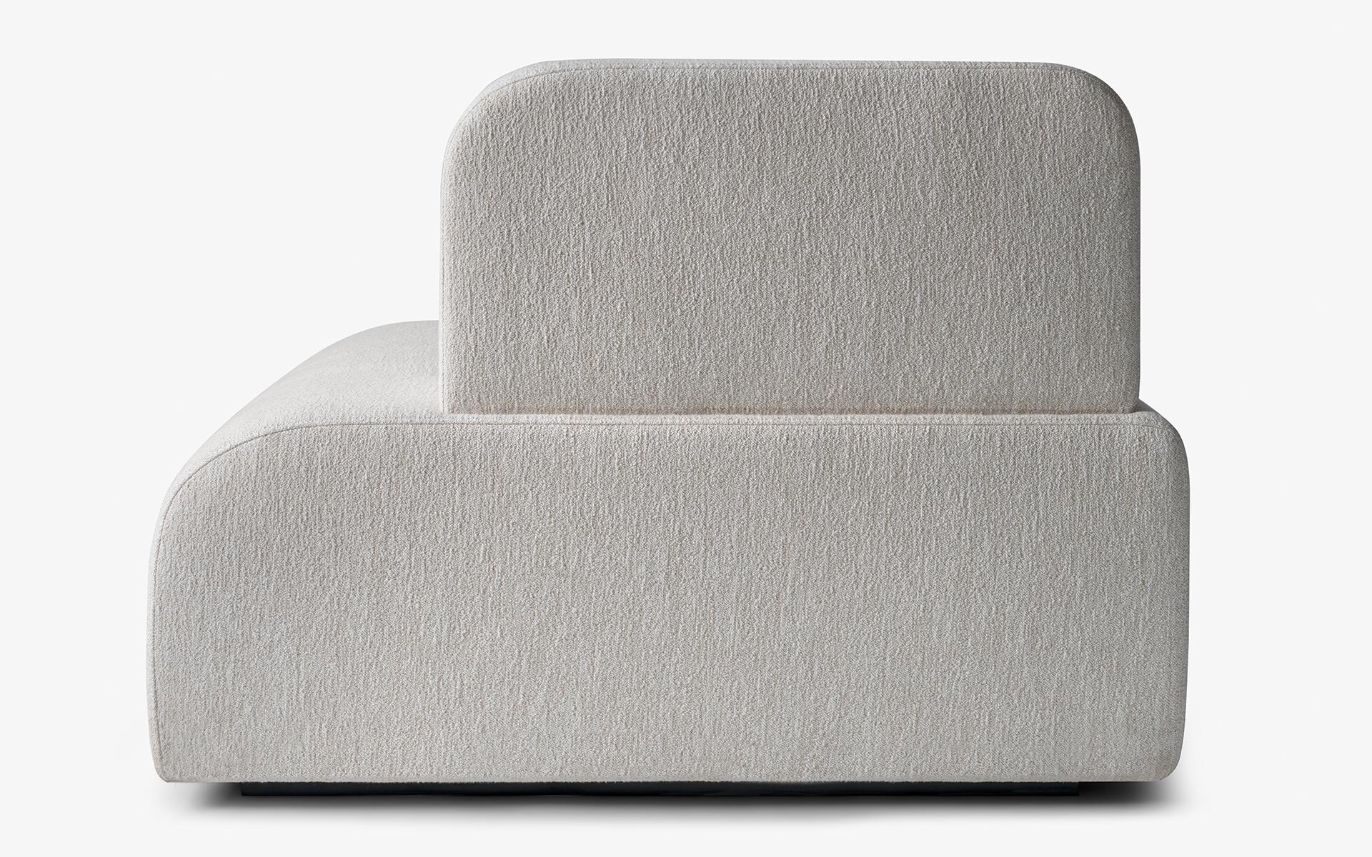 Turkish Dottie Right Module White Seating  For Sale