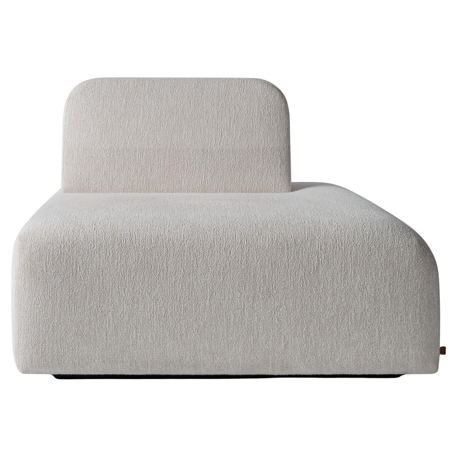 Dottie Right Module White Seating  For Sale
