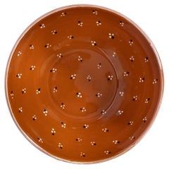 Dotty Pasta Bowl in Terracotta (Set of Four)