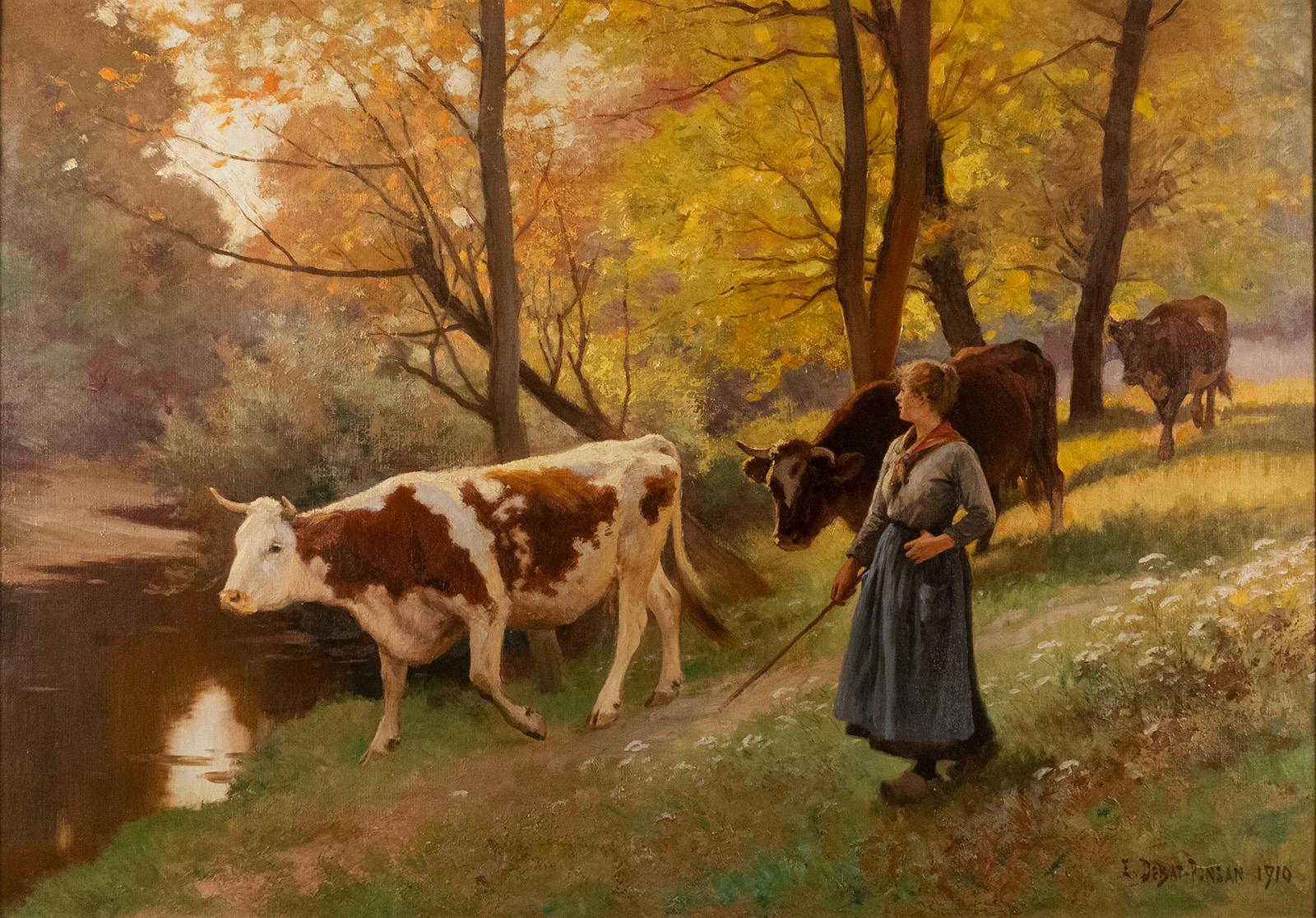 Tarde de otoño, 1910 por Édouard Debat-Ponsan en venta 1