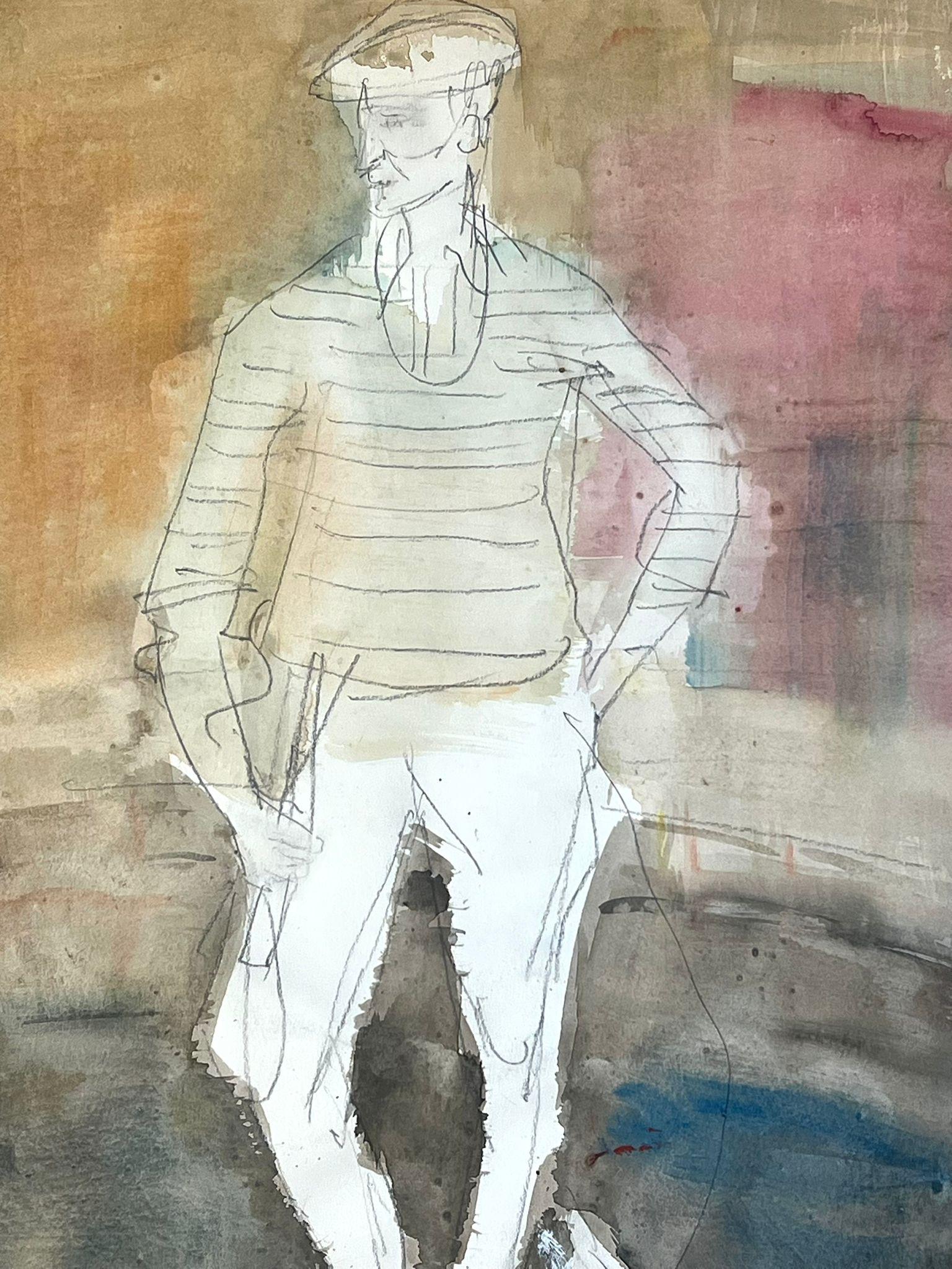 Esbozo de figura y perro
por Édouard Righetti (1924-2001)

Cuadro de acuarela y lápiz sobre papel de artista, bellamente pintado.
muy buen estado
tamaño: 25,5 x pulgadas x 17,5 pulgadas, sin enmarcar
Procedencia: todos los cuadros que tenemos a la