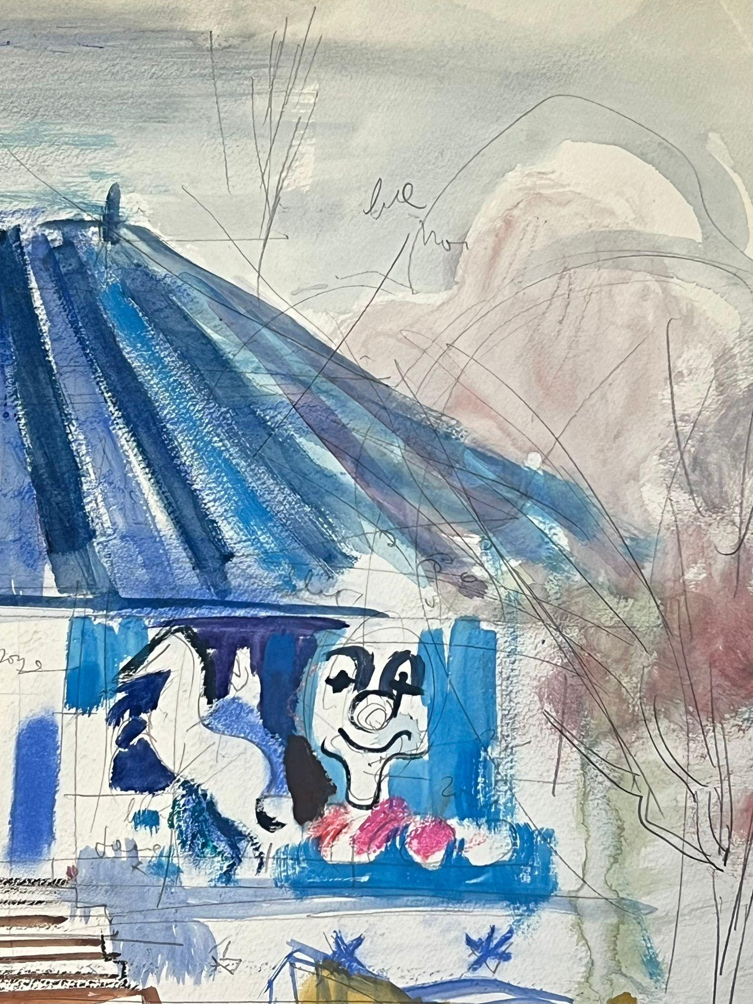 Ice Cream Sketch
by Édouard Righetti (1924-2001)

Watercolour painting on artist paper, beautifully painted.
very good condition
size: 19.25 x inches x 26 inches, unframed
provenance: all the paintings we have for sale by this artist have come from