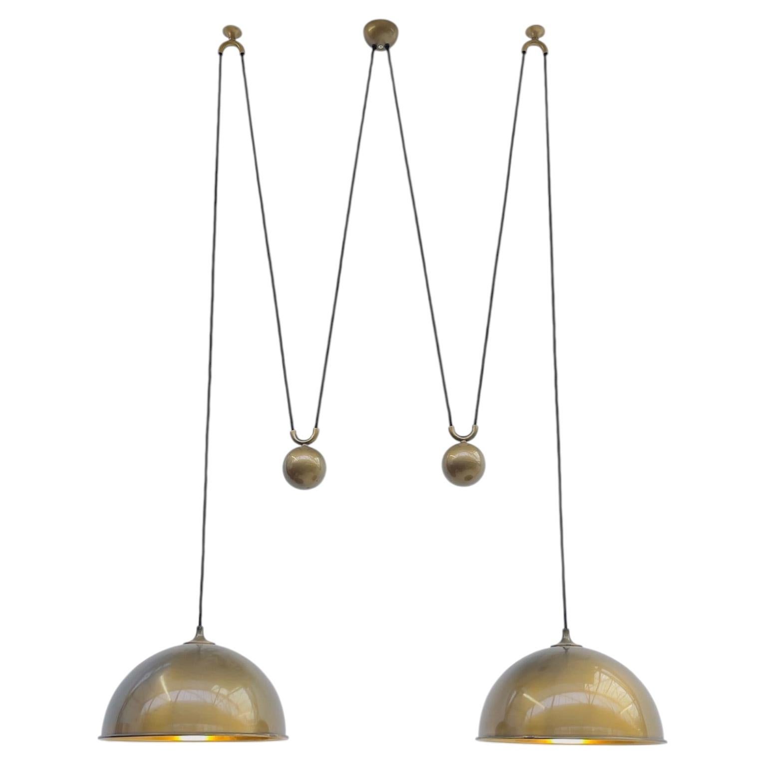 Double 'Posa' Pendant by Florian Schulz 1960's Germany
