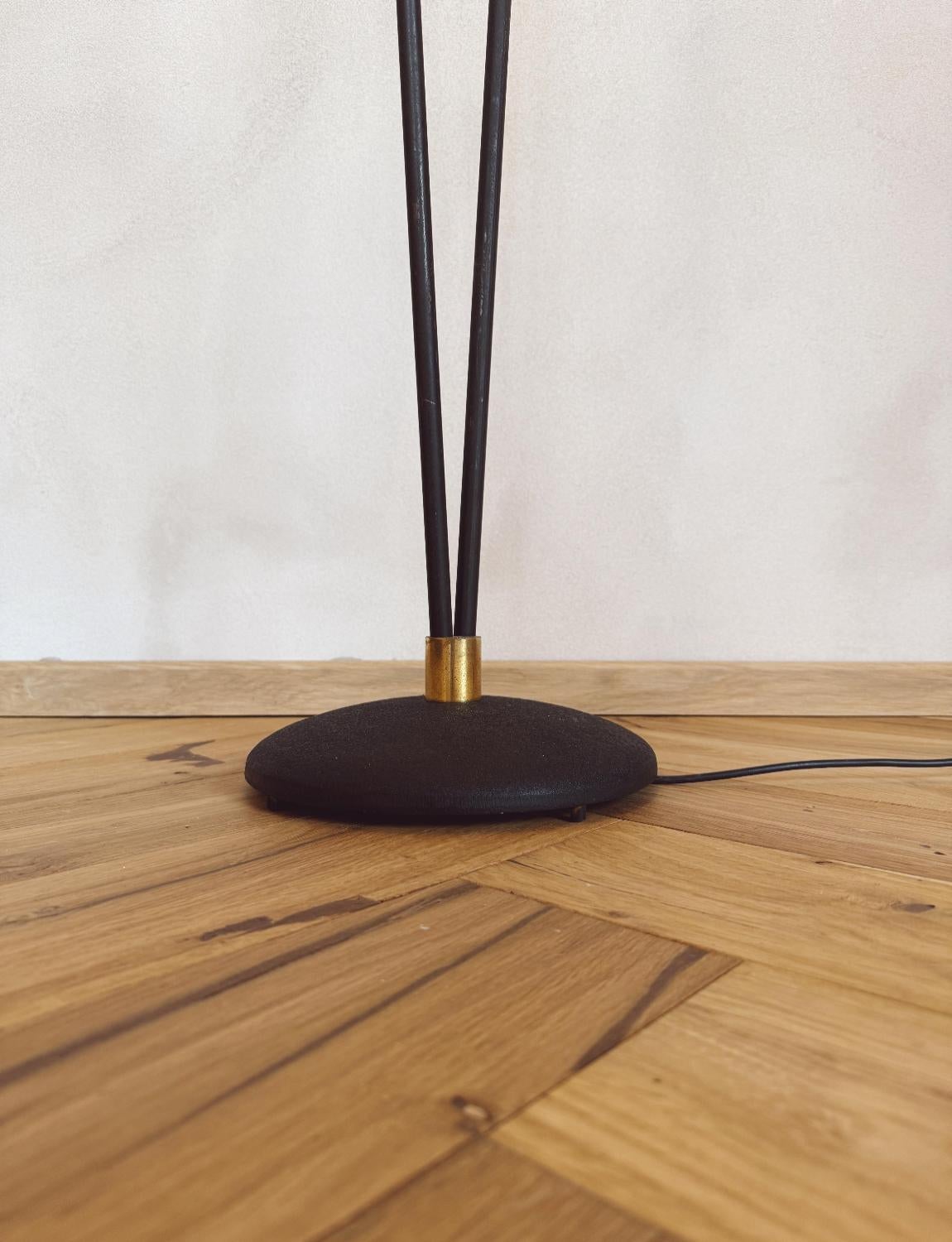 Double 1960s Ball Floor lamp by Stilux 1