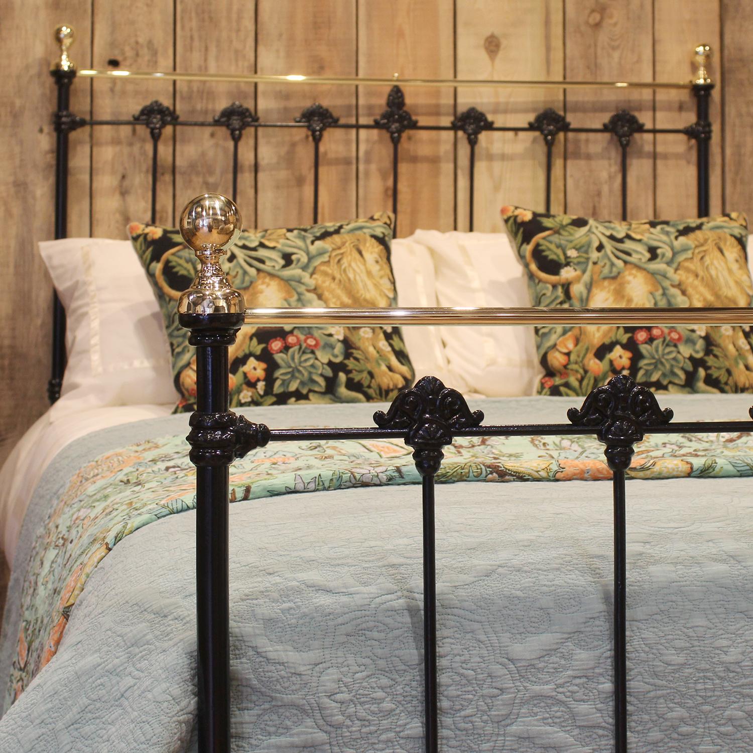 queen brass bed for sale