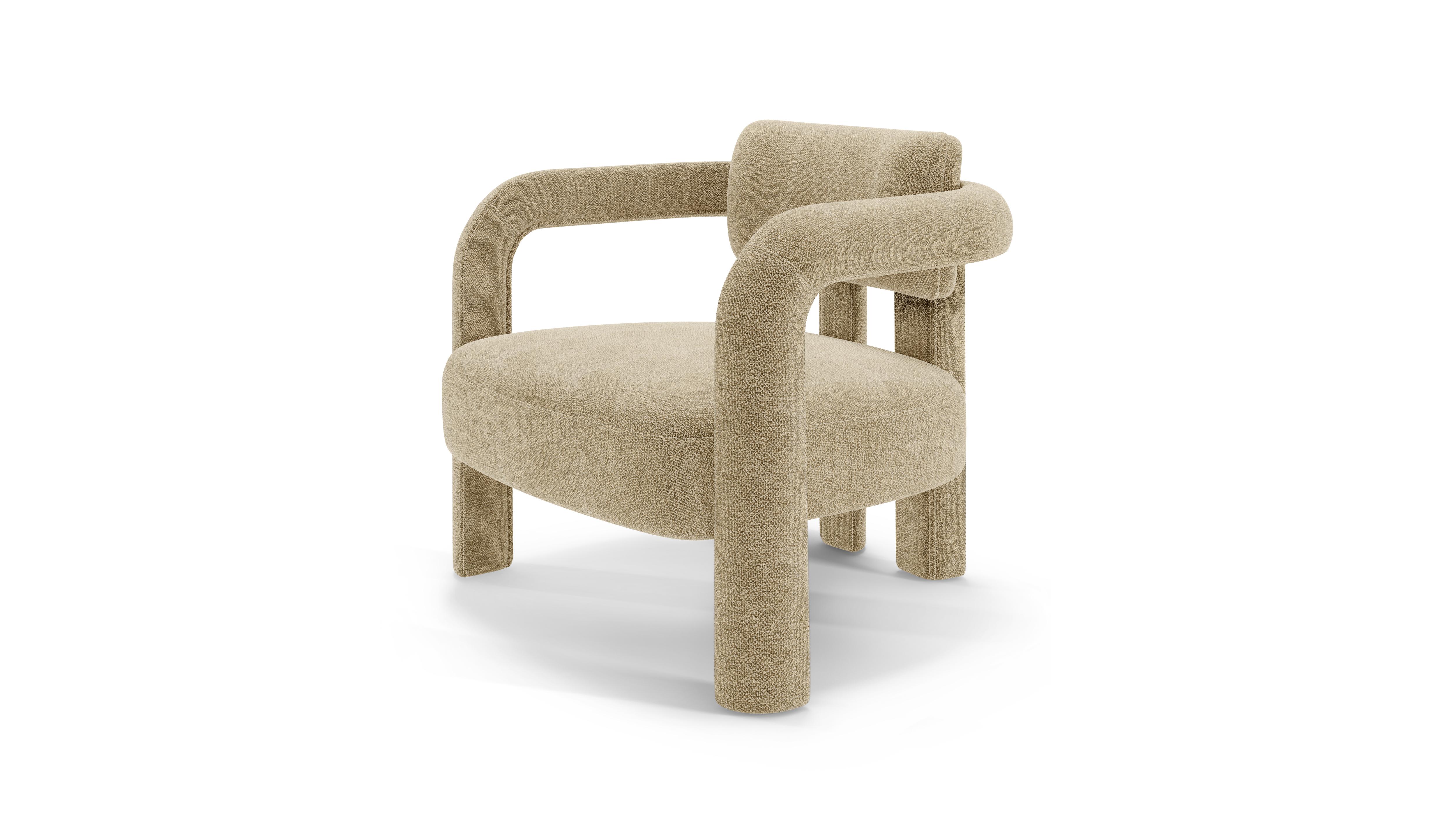 Doppelbogensessel, Chenille, InsidherLand by Joana Santos Barbosa (Portugiesisch) im Angebot