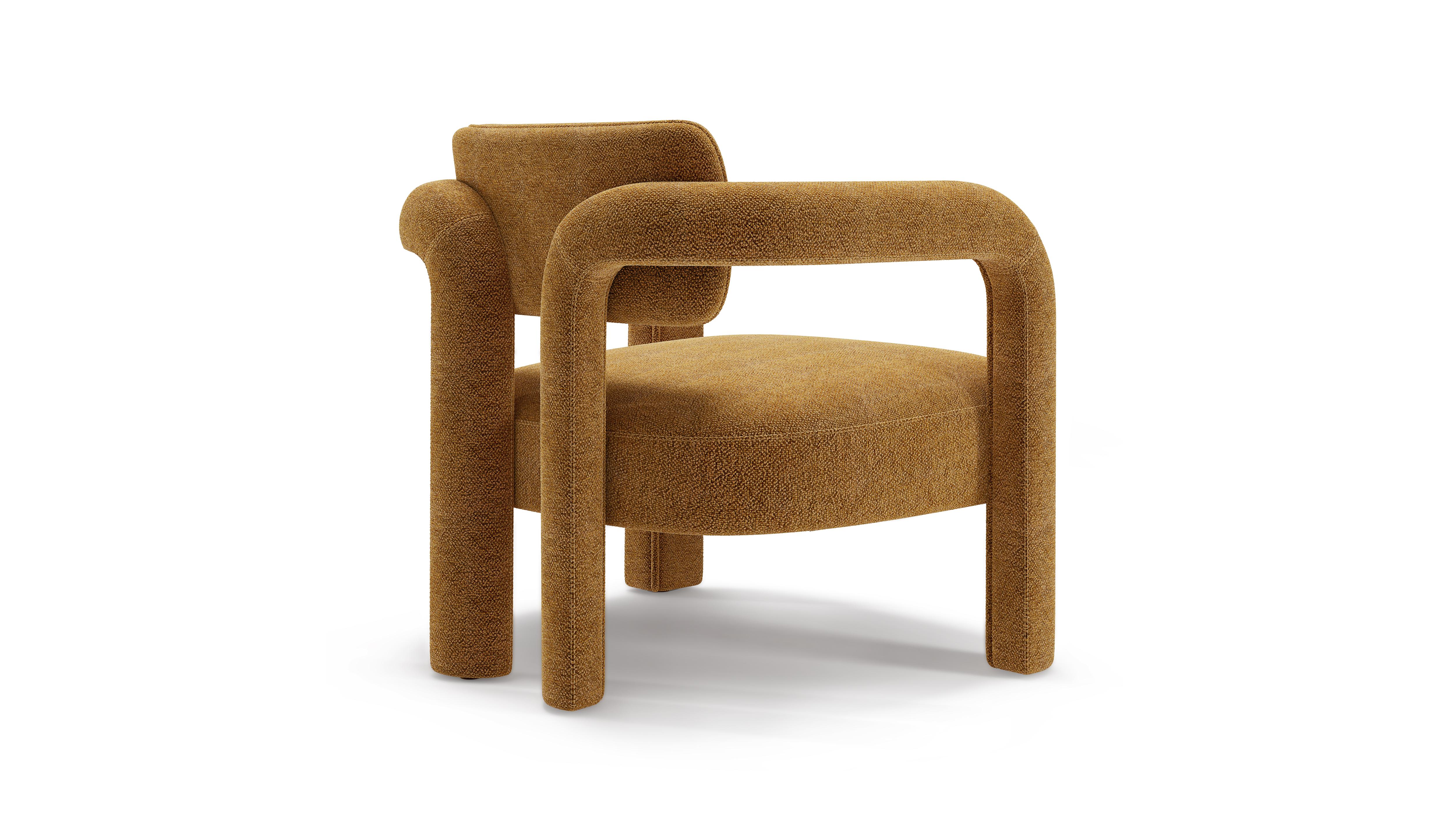 Doppelbogensessel, Chenille, InsidherLand by Joana Santos Barbosa (Portugiesisch) im Angebot