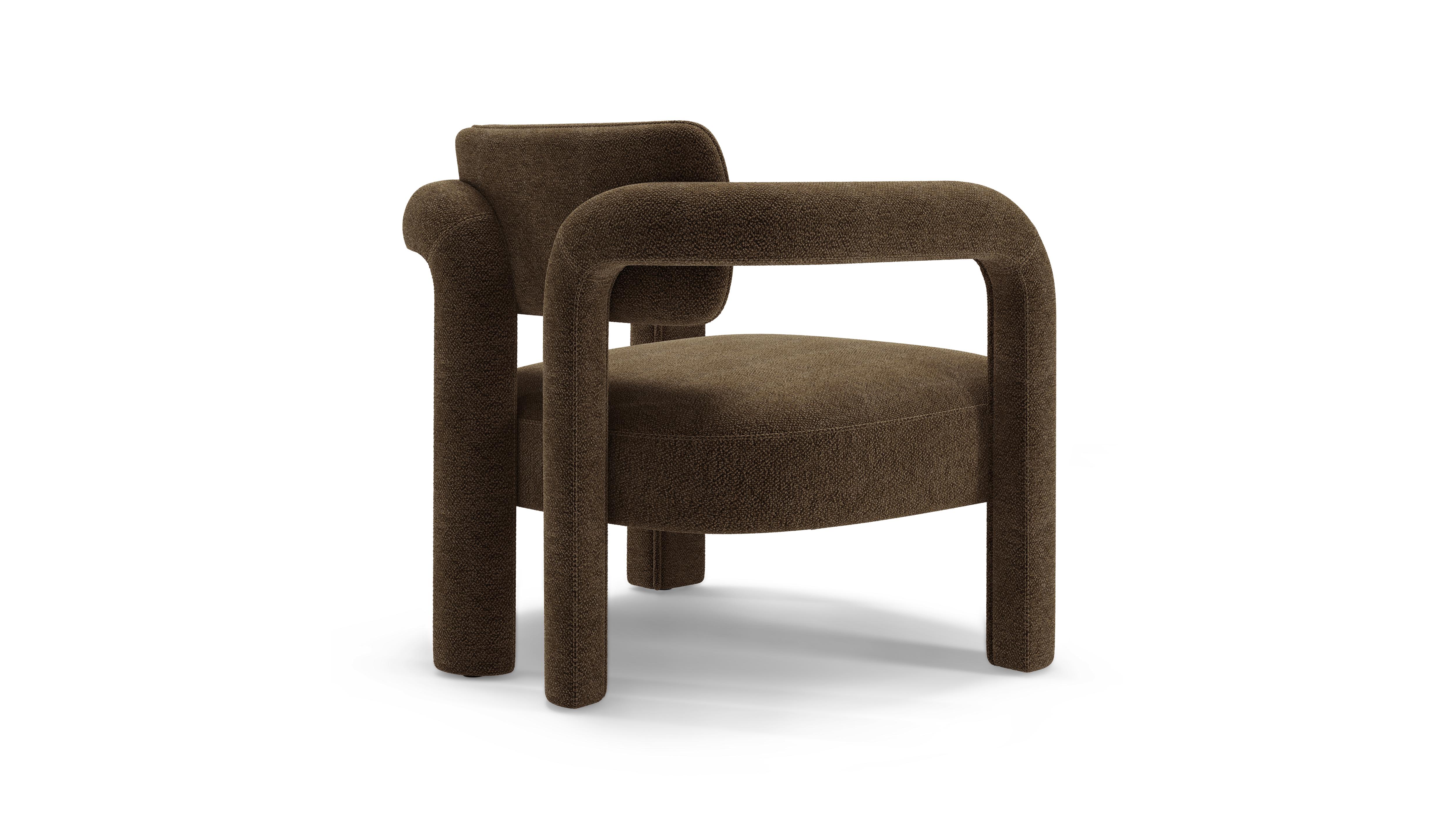 Sillón Doble Arco, Chenilla, InsidherLand by Joana Santos Barbosa Hecho a mano en venta