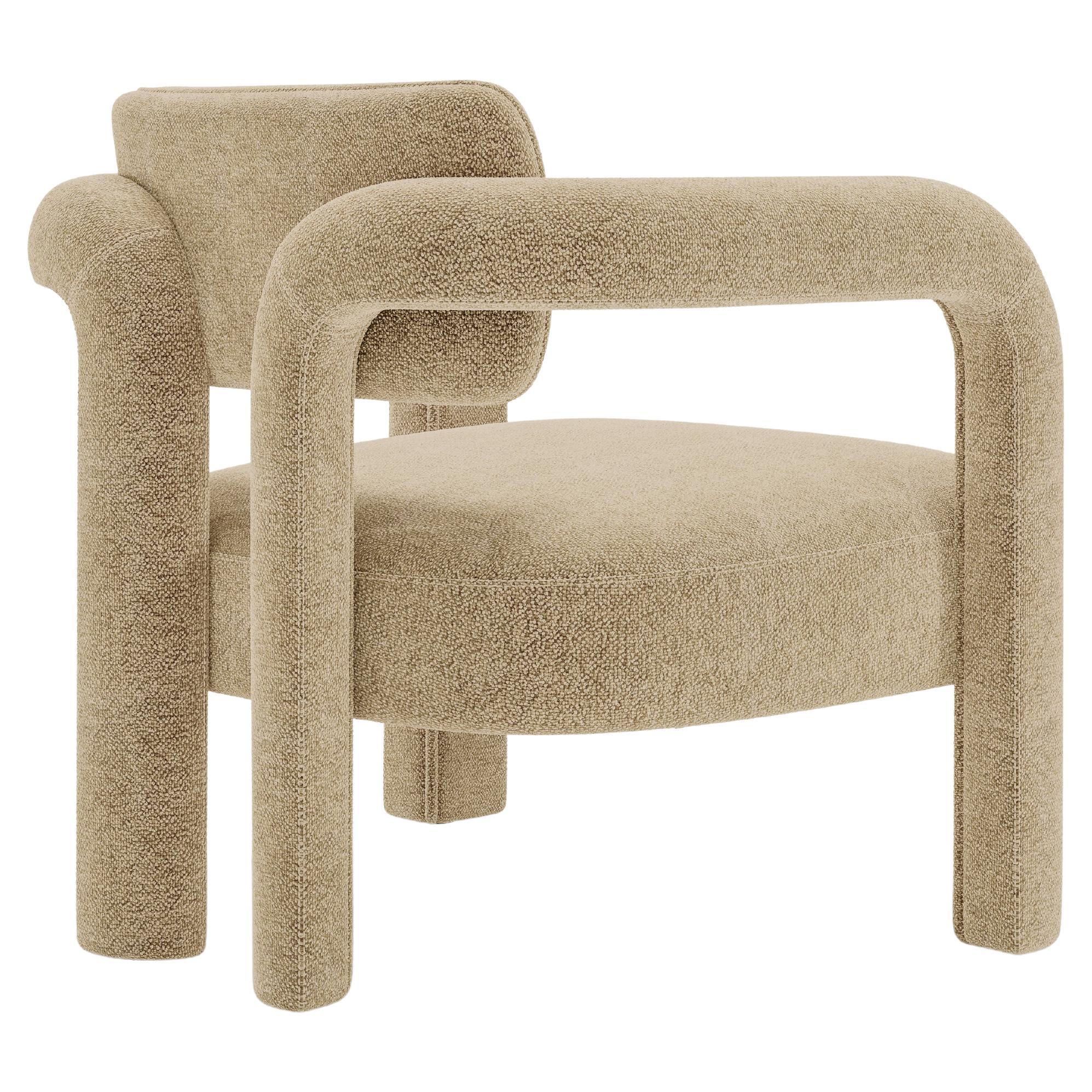 Fauteuil à arc double, Chenille, InsidherLand par Joana Santos Barbosa