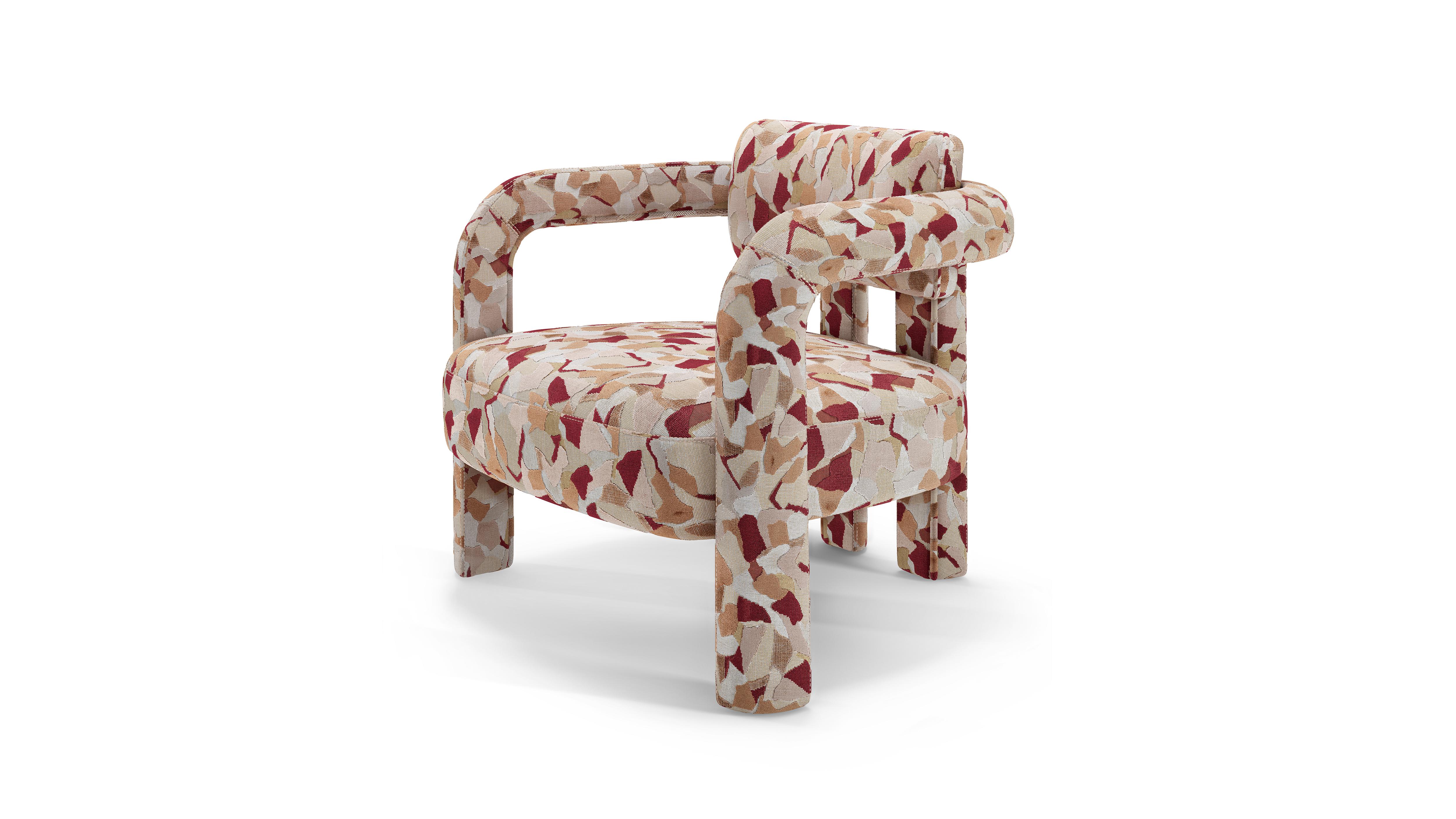 Moderne Fauteuil à double arche, COM, InsidherLand par Joana Santos Barbosa en vente