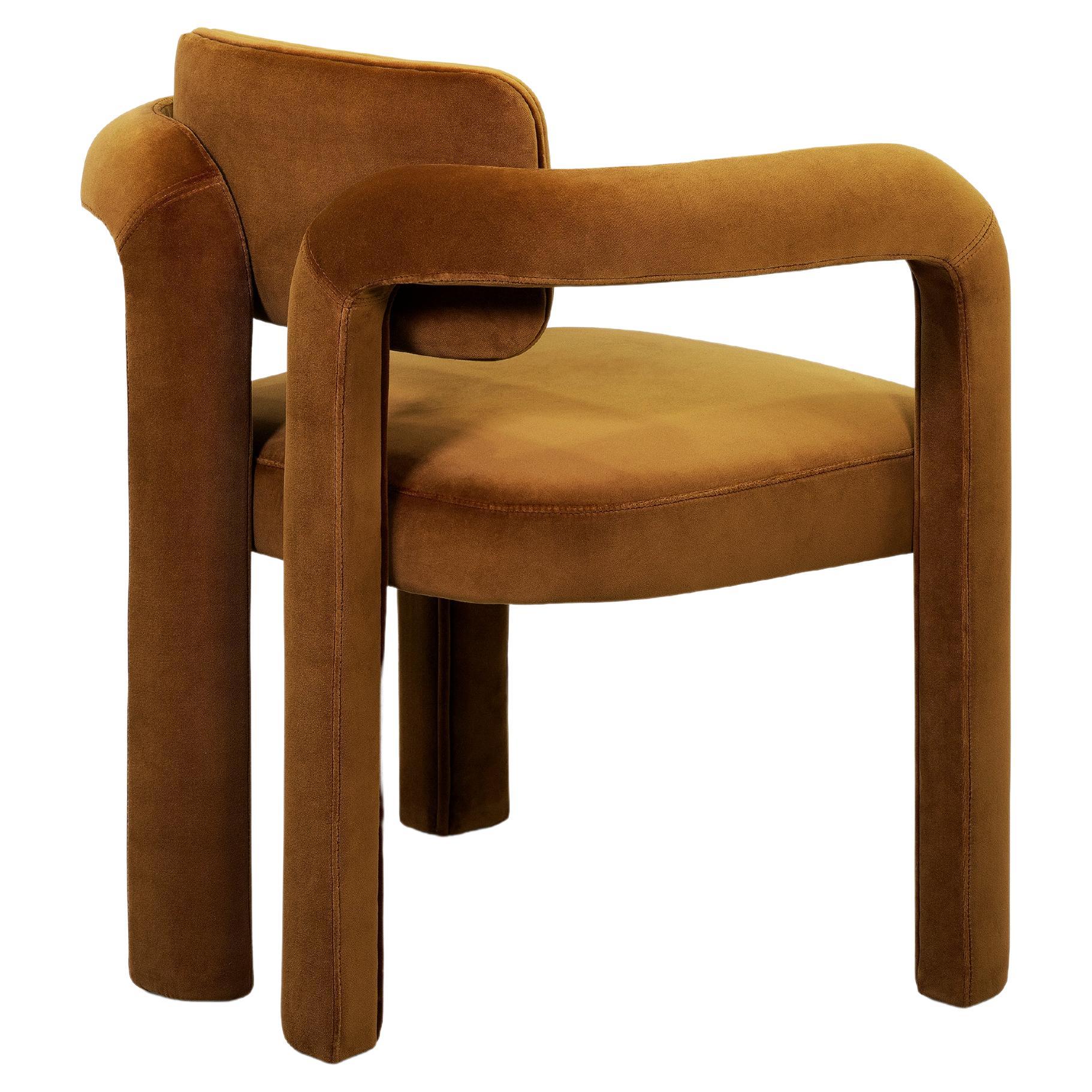 Double Arch Dining Chair, Velvet, InsidherLand by Joana Santos Barbosa