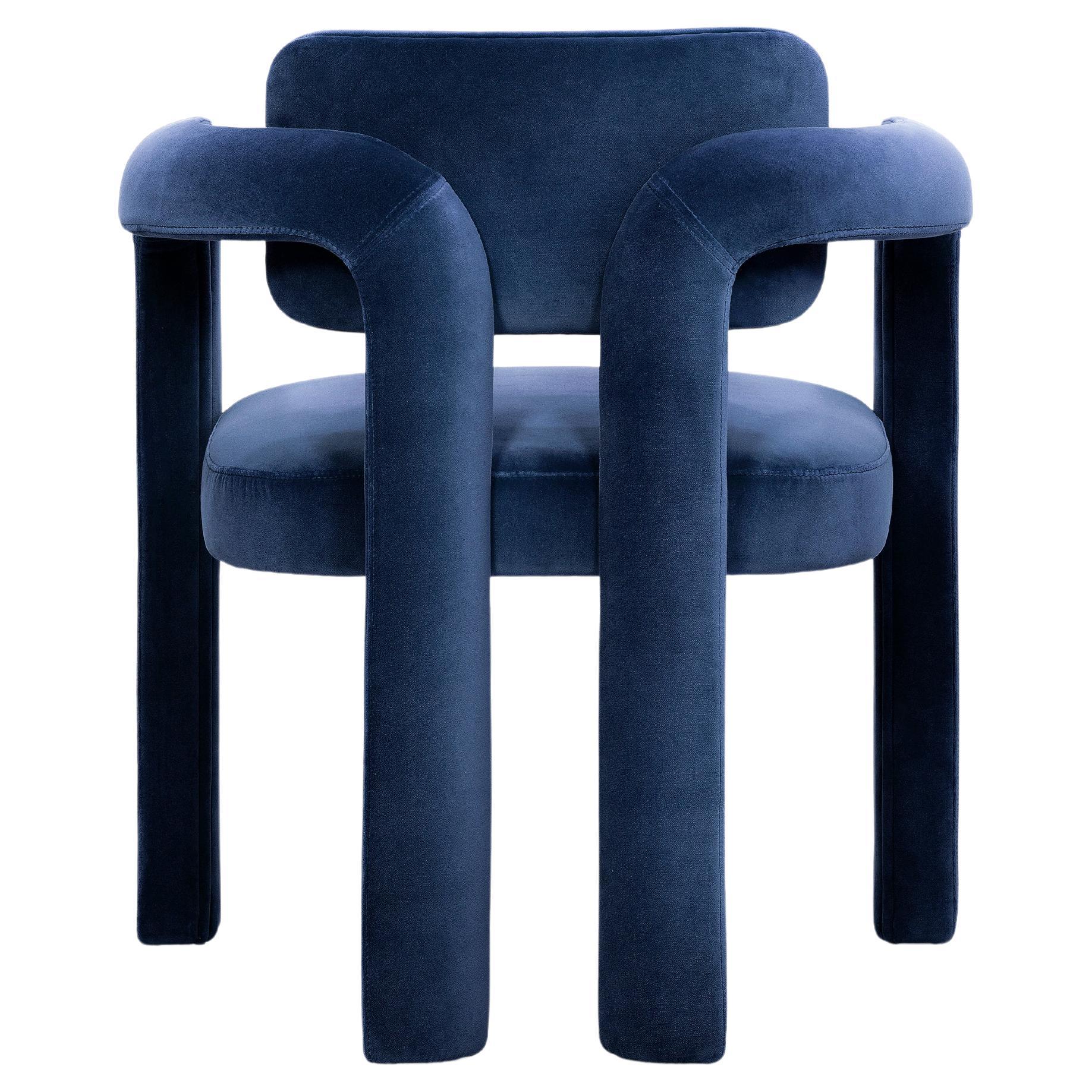 Silla de Comedor Doble Arco, Terciopelo, InsidherLand by Joana Santos Barbosa en venta