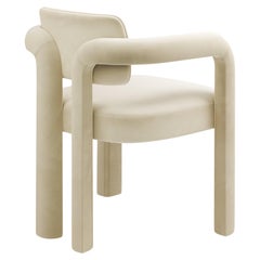 Double Arch Dining Chair, Velvet, InsidherLand by Joana Santos Barbosa