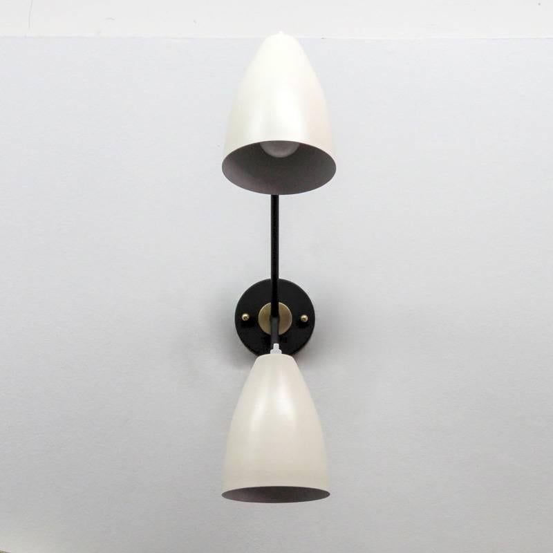 two arm wall light