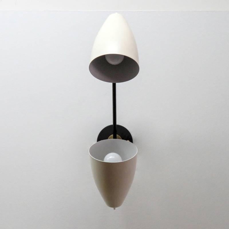 double arm wall sconce