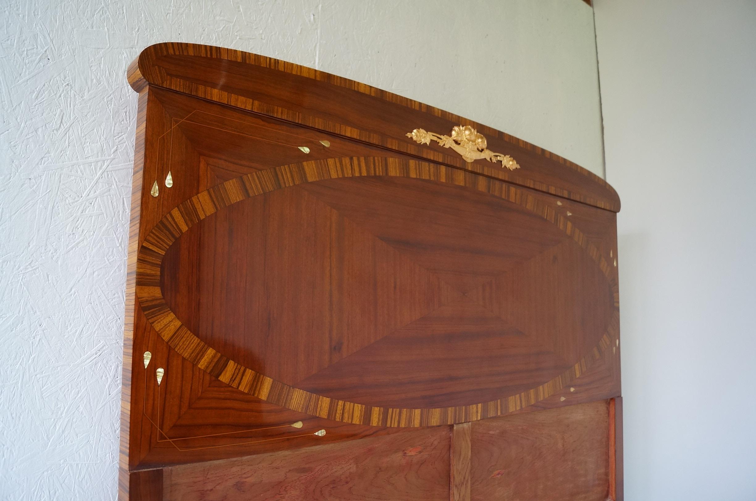 Art Deco Secesja Bed . For Sale 14