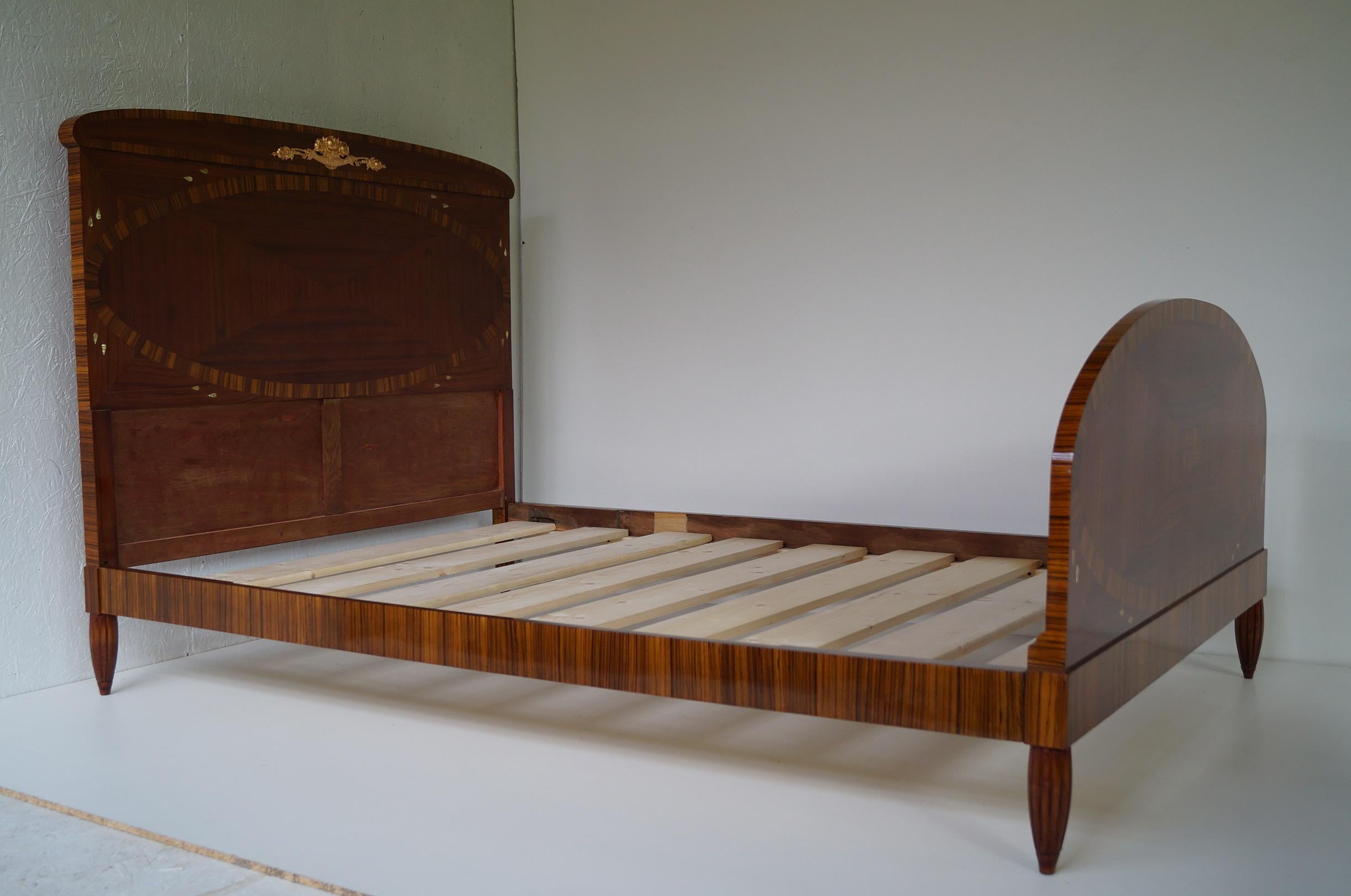 Art Deco Secesja Bed . For Sale 2