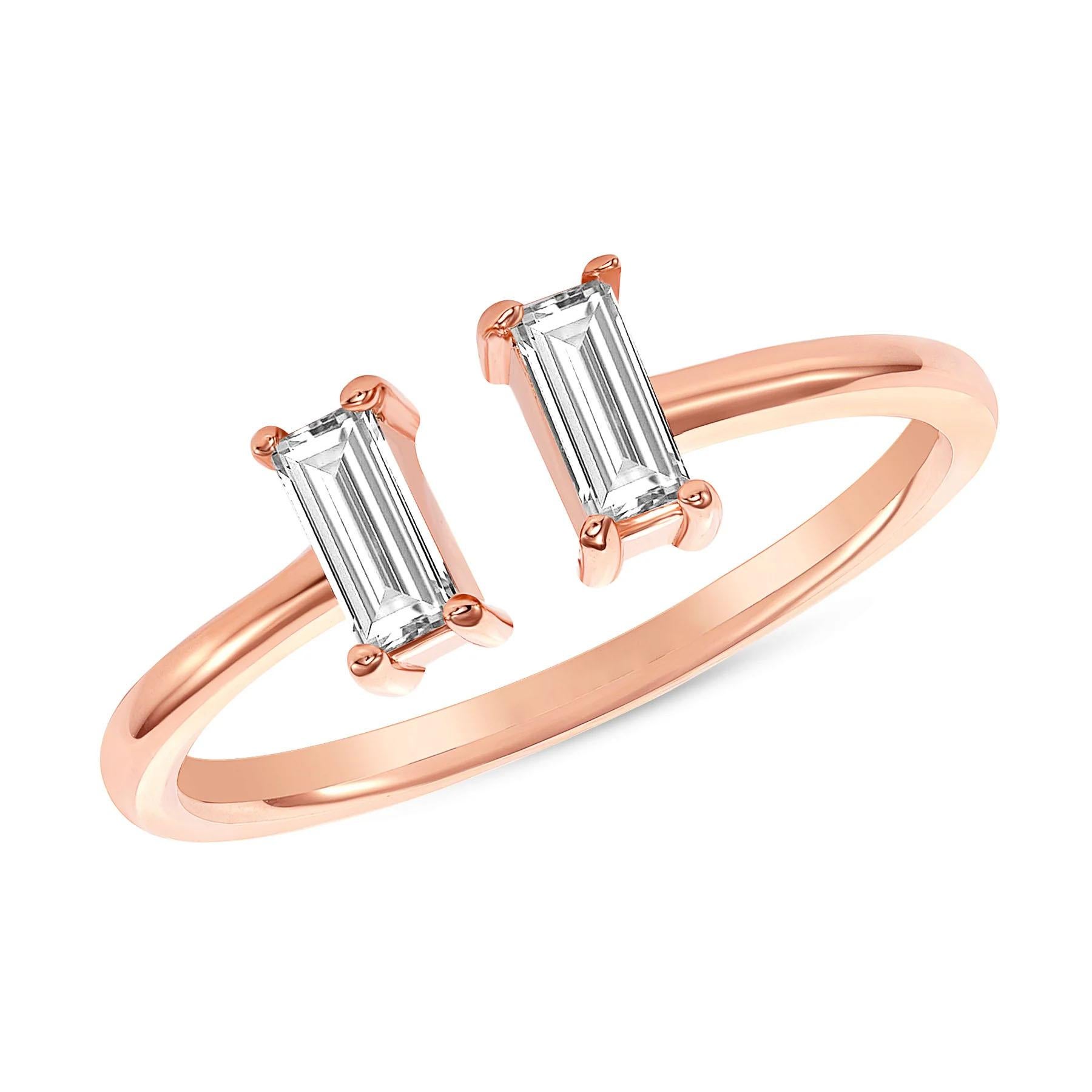 For Sale:  Double Baguette Ring 2
