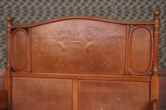 Double Bed And Bedside Table By Jacob & Josef Kohn Art Nouveau