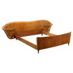 Double Bed Burl Italy 1930s-1940s