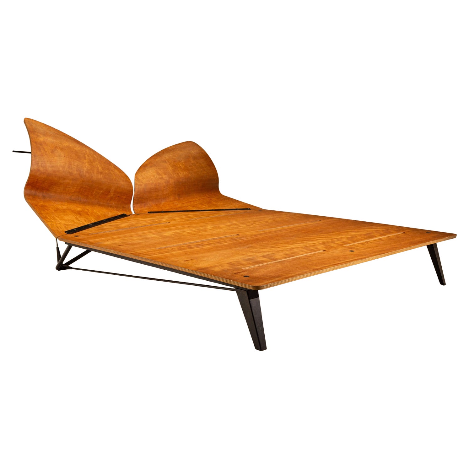 Double Bed by Christer Schweilz for Pallucco 'Dimanche Matin', Italy 1991