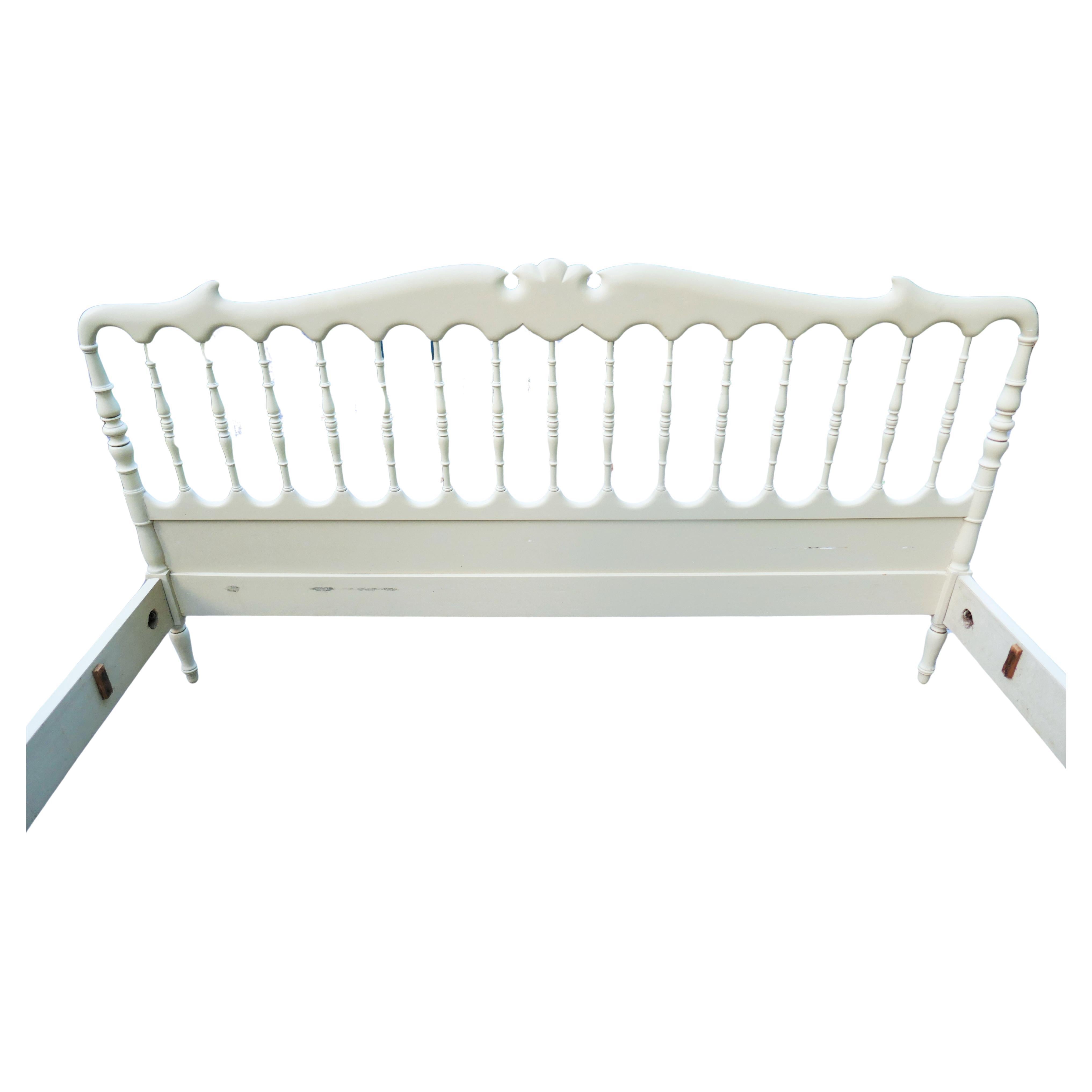 Cama doble de Giuseppe Gaetano Descalzi. Madera en venta