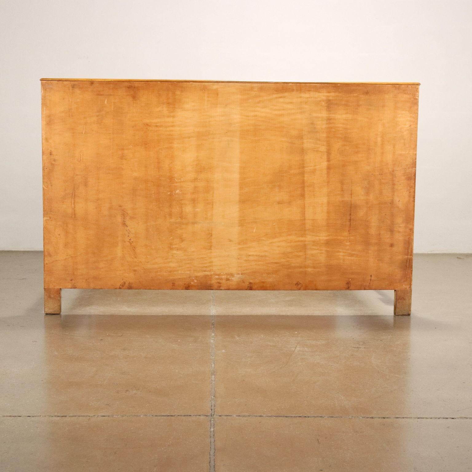 Double Bed Maple Italy 1950s 4