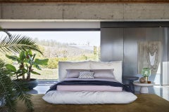 Letto matrimoniale Mogg Alba design Studio Nove - Doghe 160 cm / 63" incluse