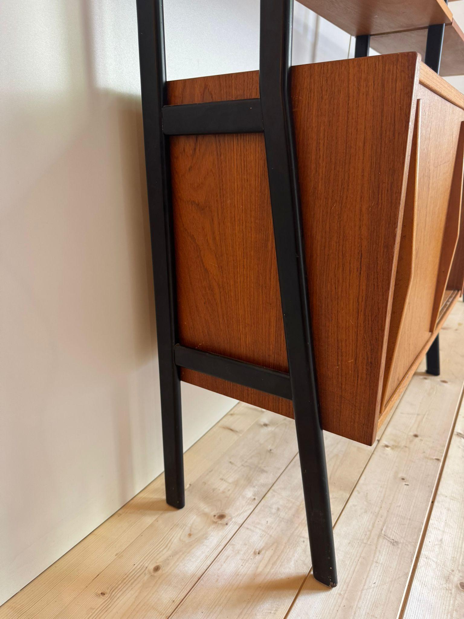 Swedish Double bookcase in teak, Sweden 1960 en vente