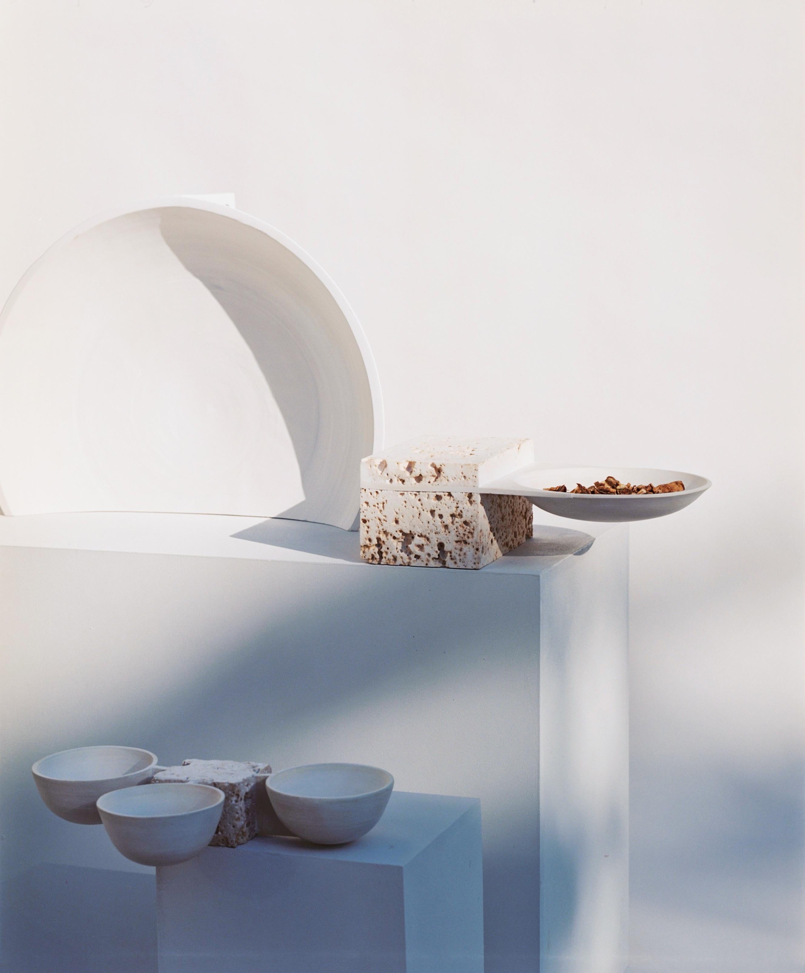 Contemporary Double Bowl by Turbina