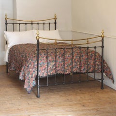 Double Brass and Iron Bed, MD135