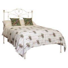 Antique Double Brass and Iron Bed, MD136