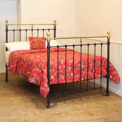 Double Brass and Iron Bed, MD138